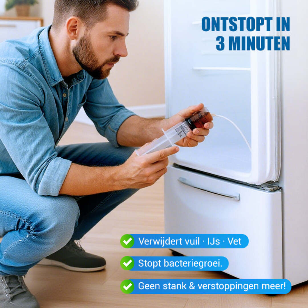 PureFridge | Slimme Reinigingstool voor Schone & Geurvrije Opslagruimtes