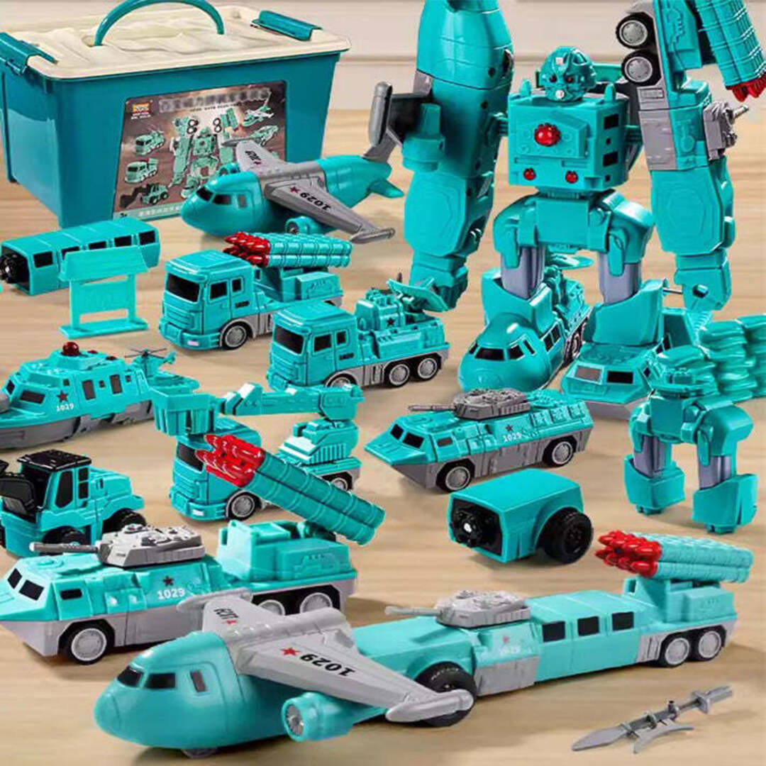 MagnoRider | Magnetische Bouw- & Transformeerauto voor Creatief Spel