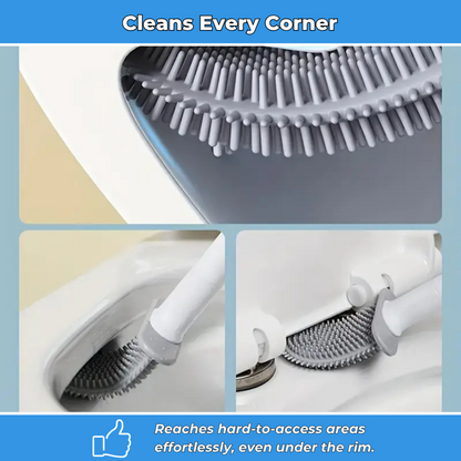 HygiClean | Moderne Siliconen Borstel voor Efficiënt Toiletschoonmaak