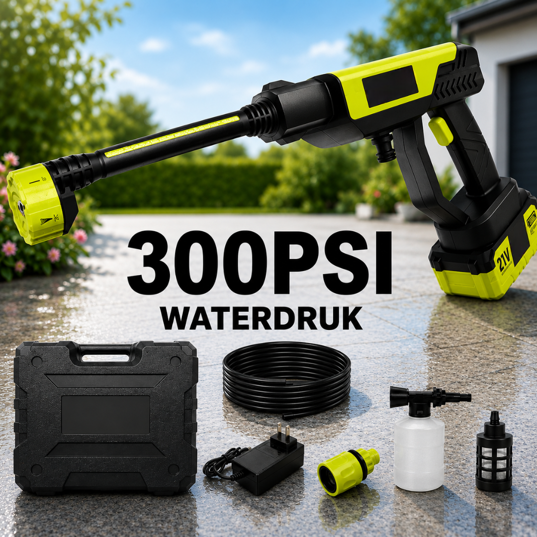 HydroJet Flex | Grondig Schoon, Waar Je Ook Bent