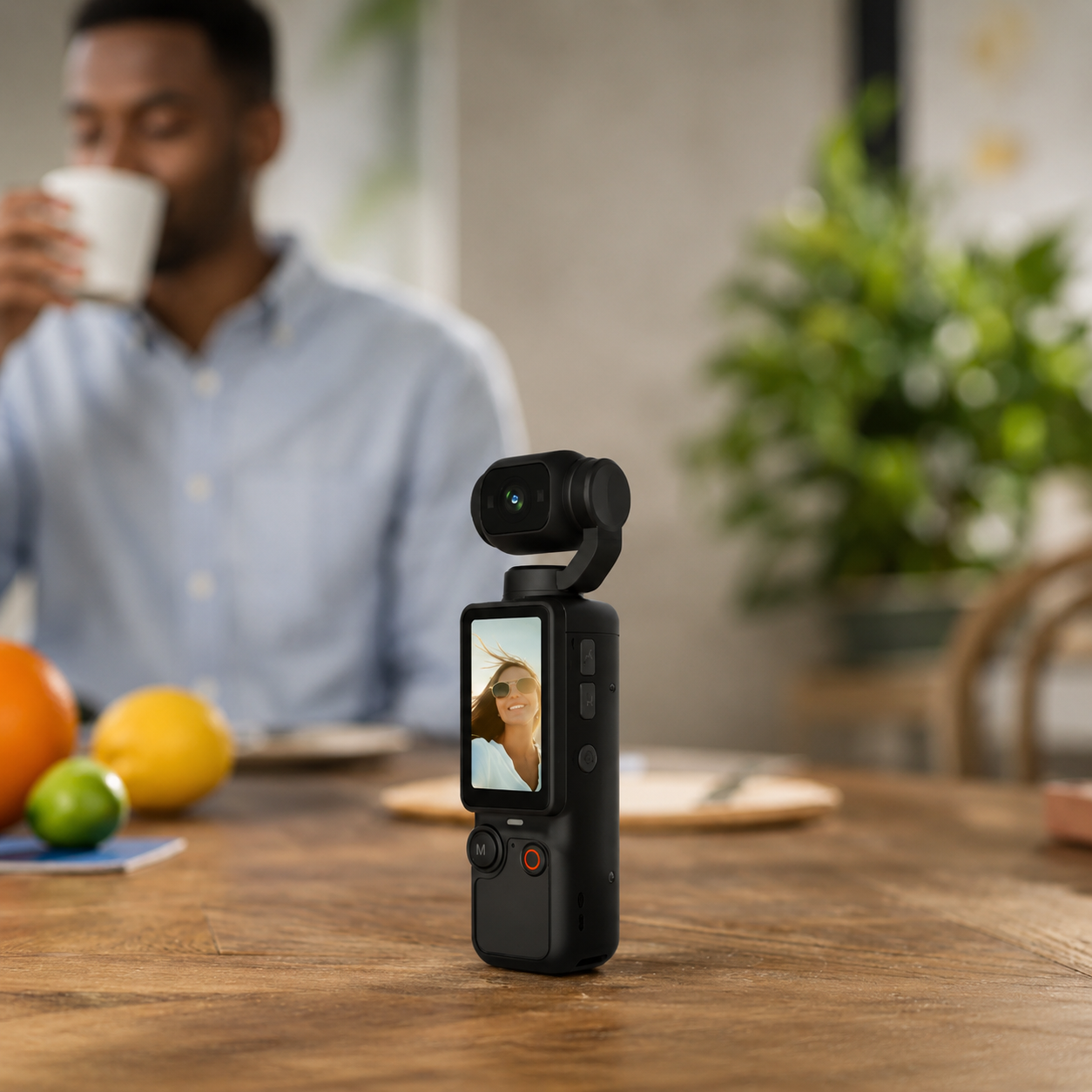 GlideCam | Slimme 4K Pocket Gimbal Camera