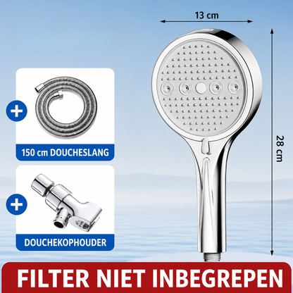ShowerFlex | Handdouche Met 6 Straalstanden En Krachtige Waterdruk