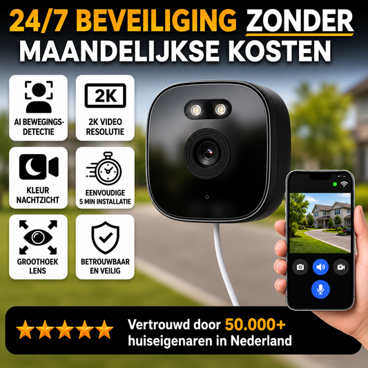 SilentWatch | Slimme Raamcamera voor Dag & Nachtzicht