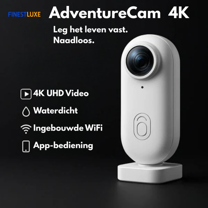 AdventureCam | Leg Elk Avontuur Vast in 4K