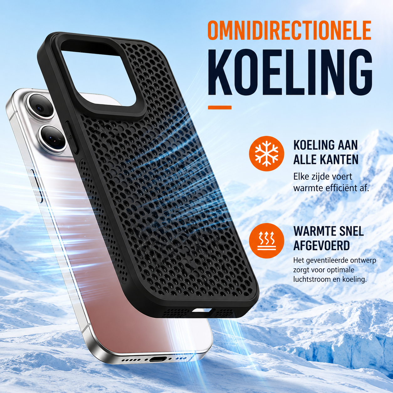 CoolFlow Case | Minder Warmte, Meer Gebruiksgemak