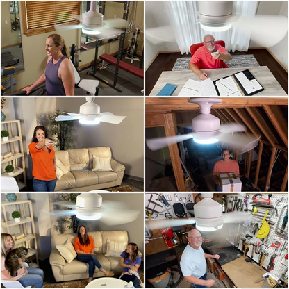 SocketFan Pro | Directe Verkoeling En Verlichting In Één