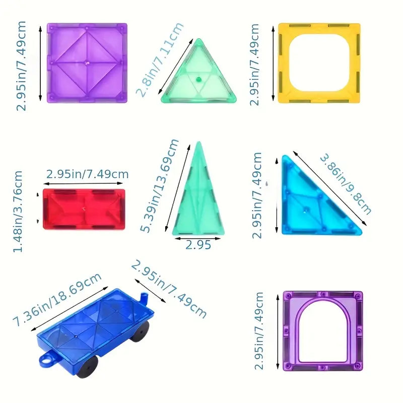 MagniCreate | Kleurrijke Magnetische Blokken