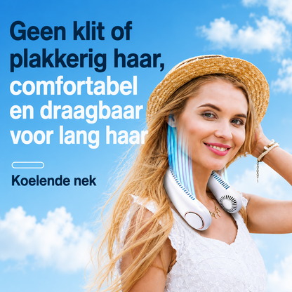 BreezeNeck | Draagbare Nekventilator voor Directe Verkoeling