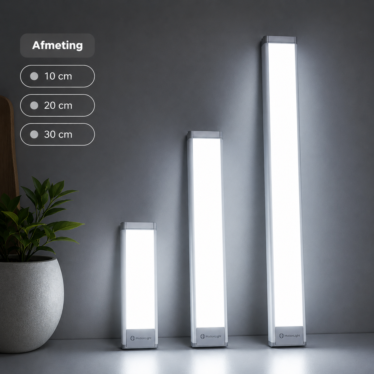 MotionLight | Compacte LED-Lamp met Warm Licht & Sensorfunctie
