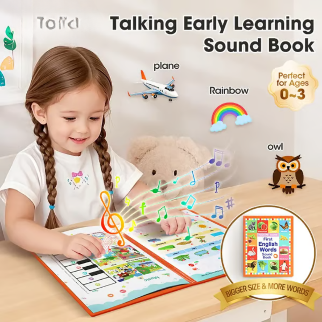 SoundBook | Interactief Engels Geluidsboek voor Jonge Leren