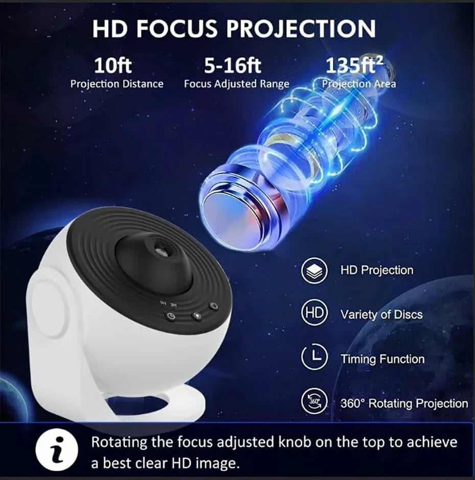 AstroLuxe | 12-in-1 Nachtlicht Projector