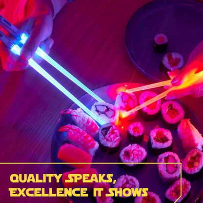 SushiLights | LED Sushi Stokjes voor een lichtshow tijdens je maaltijd