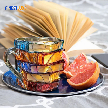 LibroMug | Handgemaakte 3D Mok voor Boekenliefhebbers