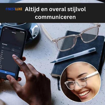 TalkView | Slimme bril die kijkt, hoort en direct vertaalt