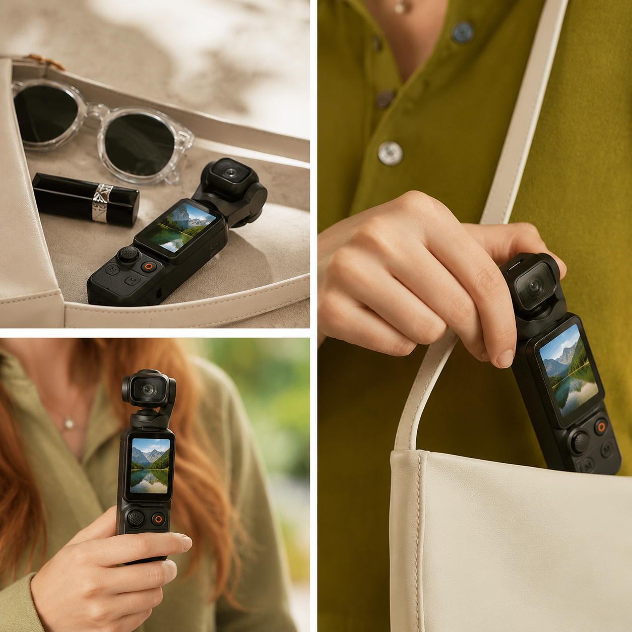 GlideCam | Slimme 4K Pocket Gimbal Camera