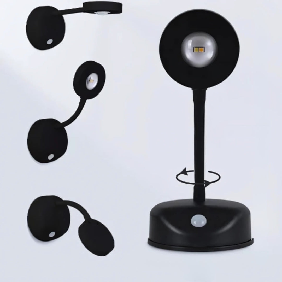 FlexiLamp | Multifunctionele LED-wandlamp met bewegingssensor en 360° rotatie