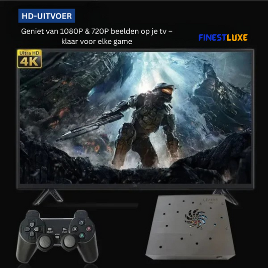 GameVault | Retro Spelconsole met Duizenden Klassiekers en HDMI-aansluiting