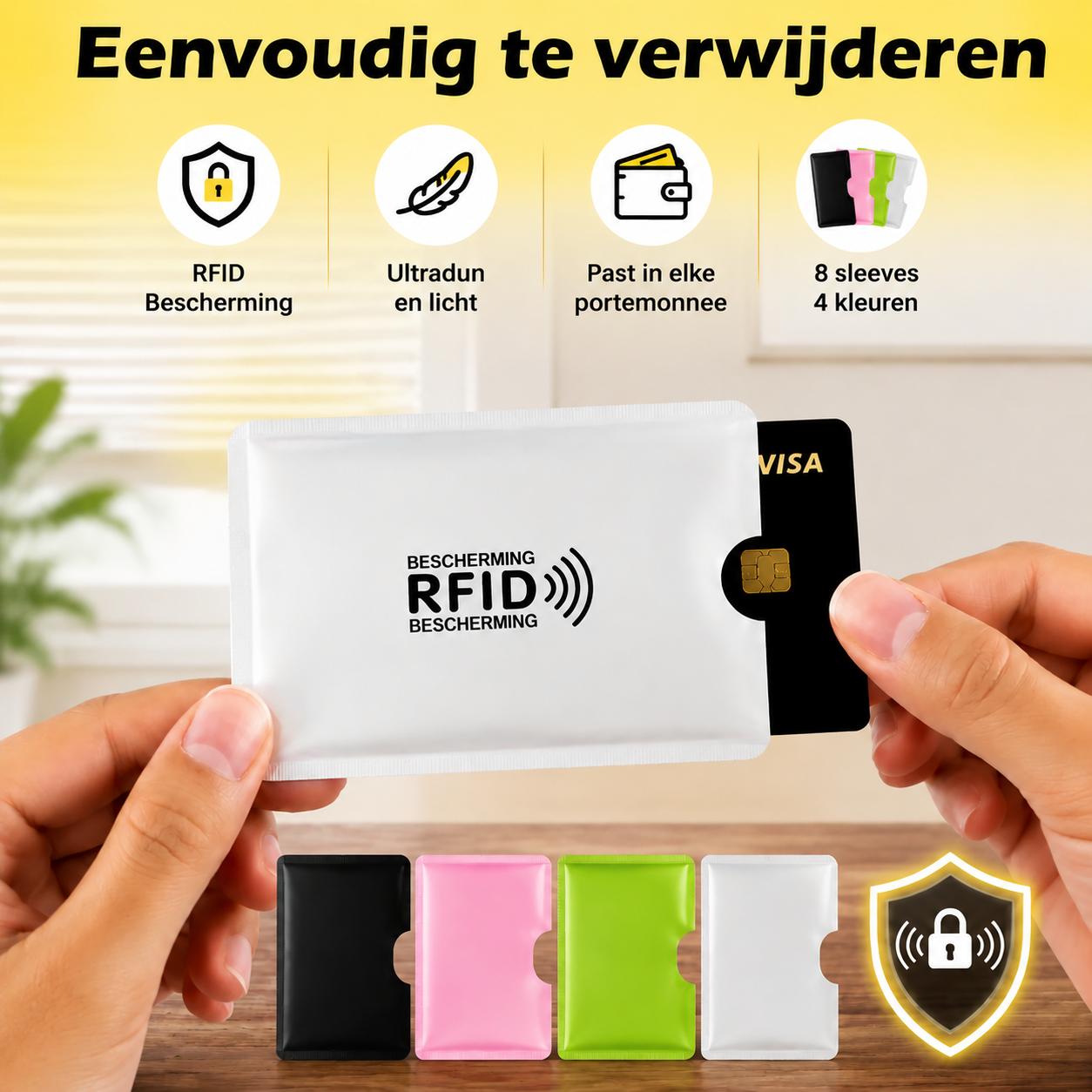 Novix | RFID Kaartbescherming Set