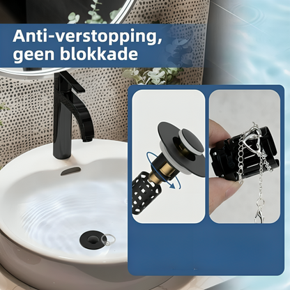 SinkGuard | Slimme Pop-up Afvoerstop Voor Een Schone Wastafel