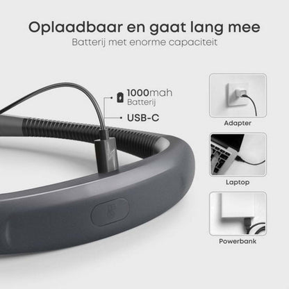 ReadEase | Draadloze Neklamp voor Comfortabel Lezen en Werken