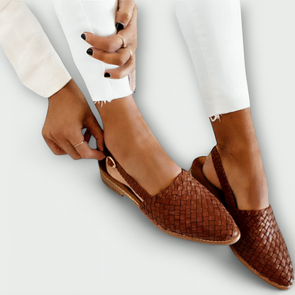 FlexLoaf | Gevlochten Leren Loafers Met Tijdloze Elegantie