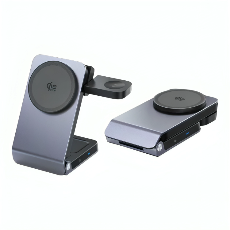 MagDock Elite | Drie Apparaten Opladen Met Eén Compact Station