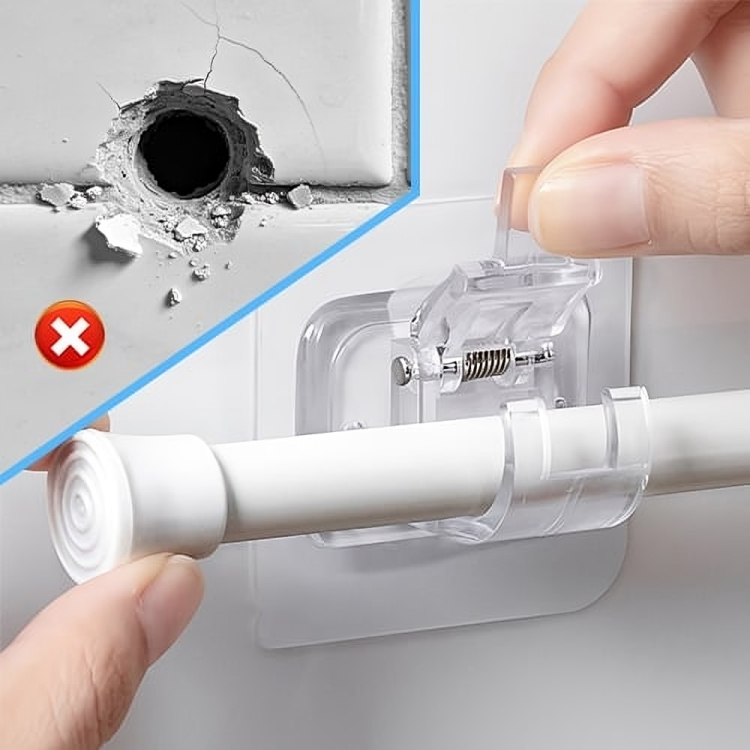 ClearGrip | Nooit Meer Een Losrakende Gordijnroede