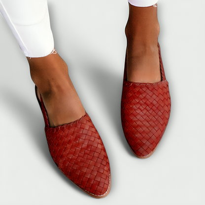 FlexLoaf | Gevlochten Leren Loafers Met Tijdloze Elegantie