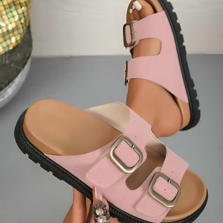 SoftStep | Comfortabele Sandalen Met Dikke Zool