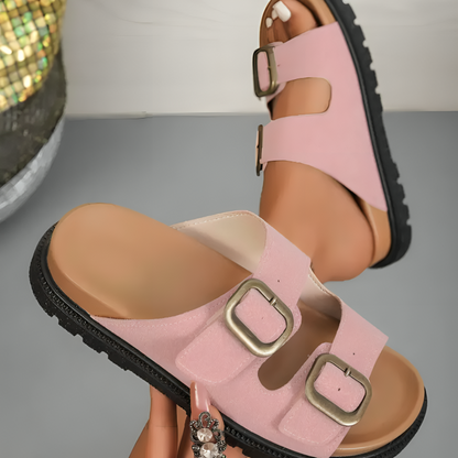 SoftStep | Comfortabele Sandalen Met Dikke Zool