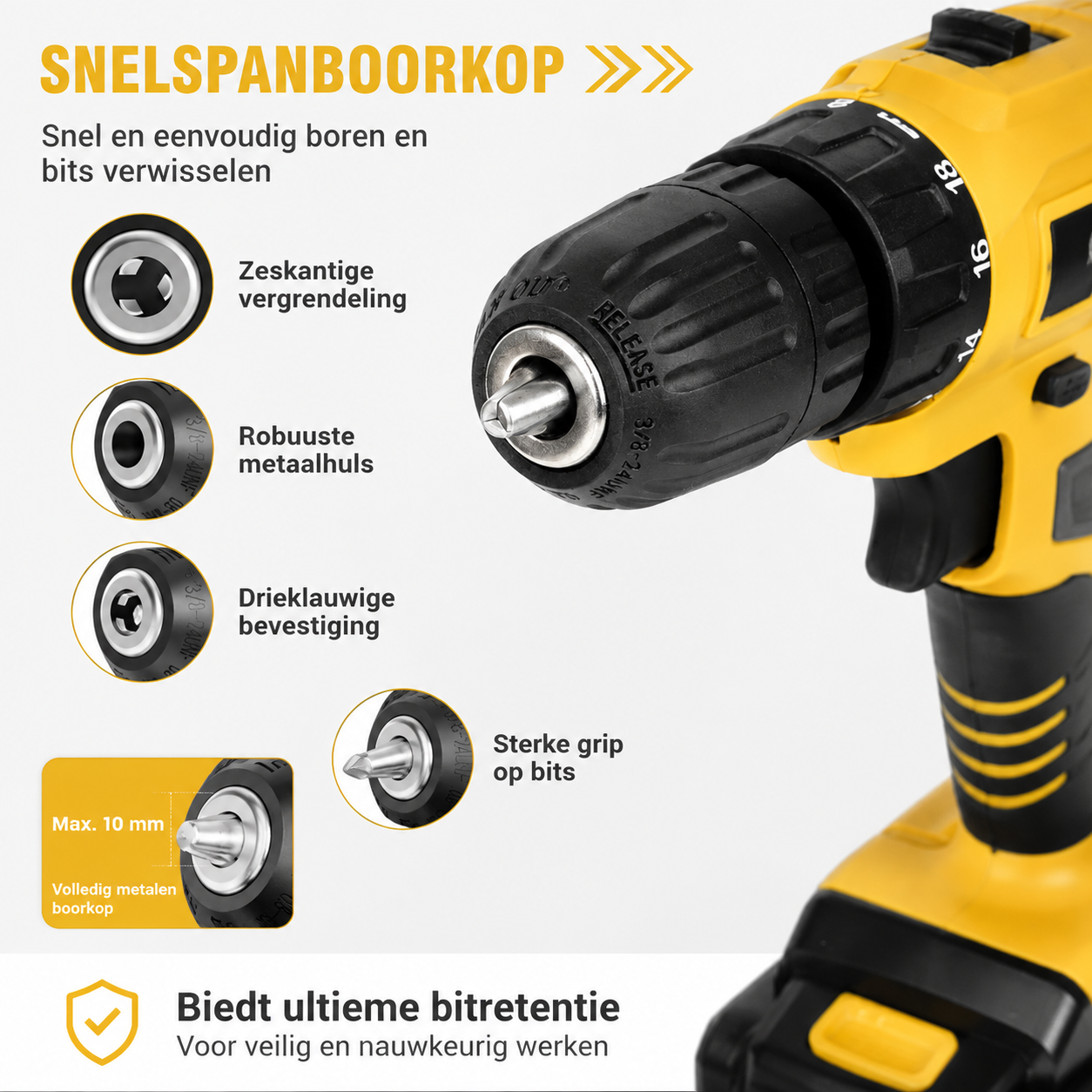 Smart Drill | Complete Set Voor Thuisgebruik