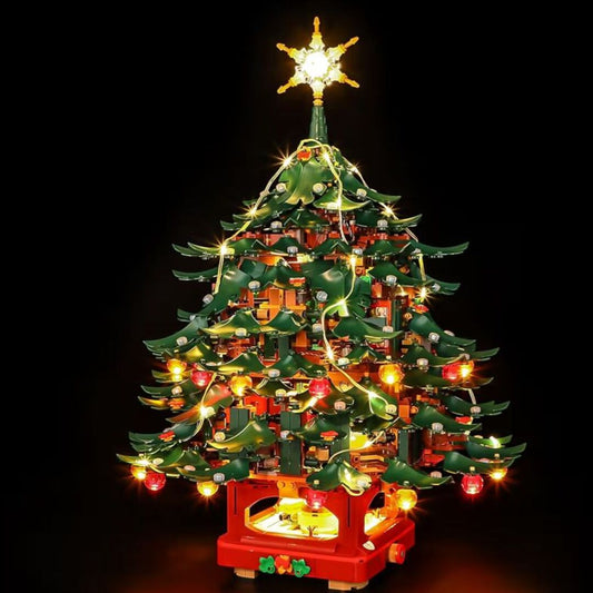 FestivaGlow | Verlicht je LEGO Kerstboom met Warme Feestelijke Glans