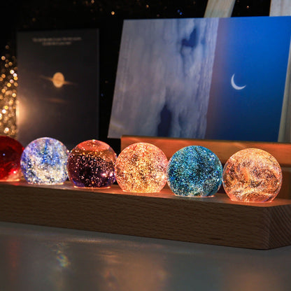 CrystalBall | Elegante Glazen Bollen met Lichtgevende Magie