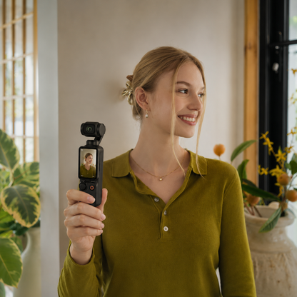 GlideCam | Slimme 4K Pocket Gimbal Camera