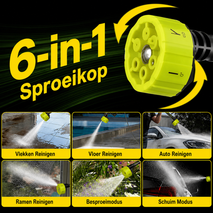 HydroJet Flex | Grondig Schoon, Waar Je Ook Bent