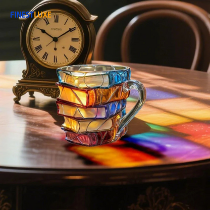 LibroMug | Handgemaakte 3D Mok voor Boekenliefhebbers