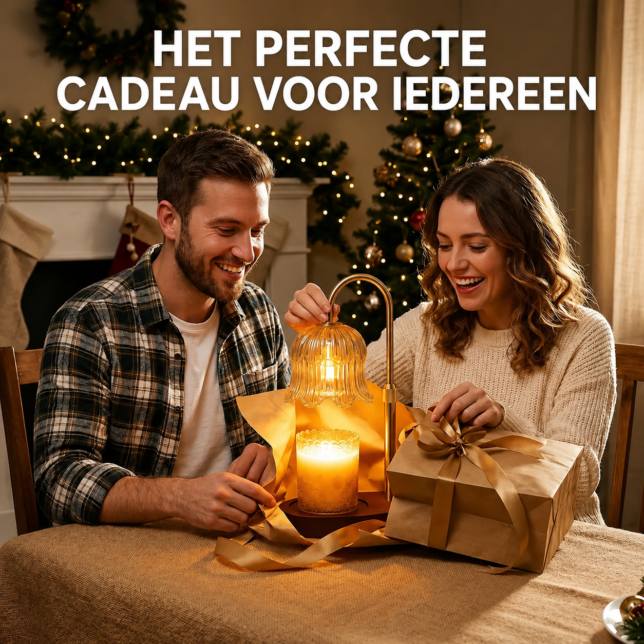 CandleGlow | Metalen Kaarsenwarmerlamp Met Timer