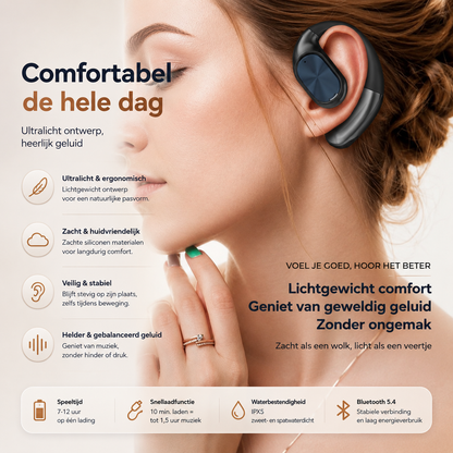 NovaSound | Draadloze Over-Ear Koptelefoon