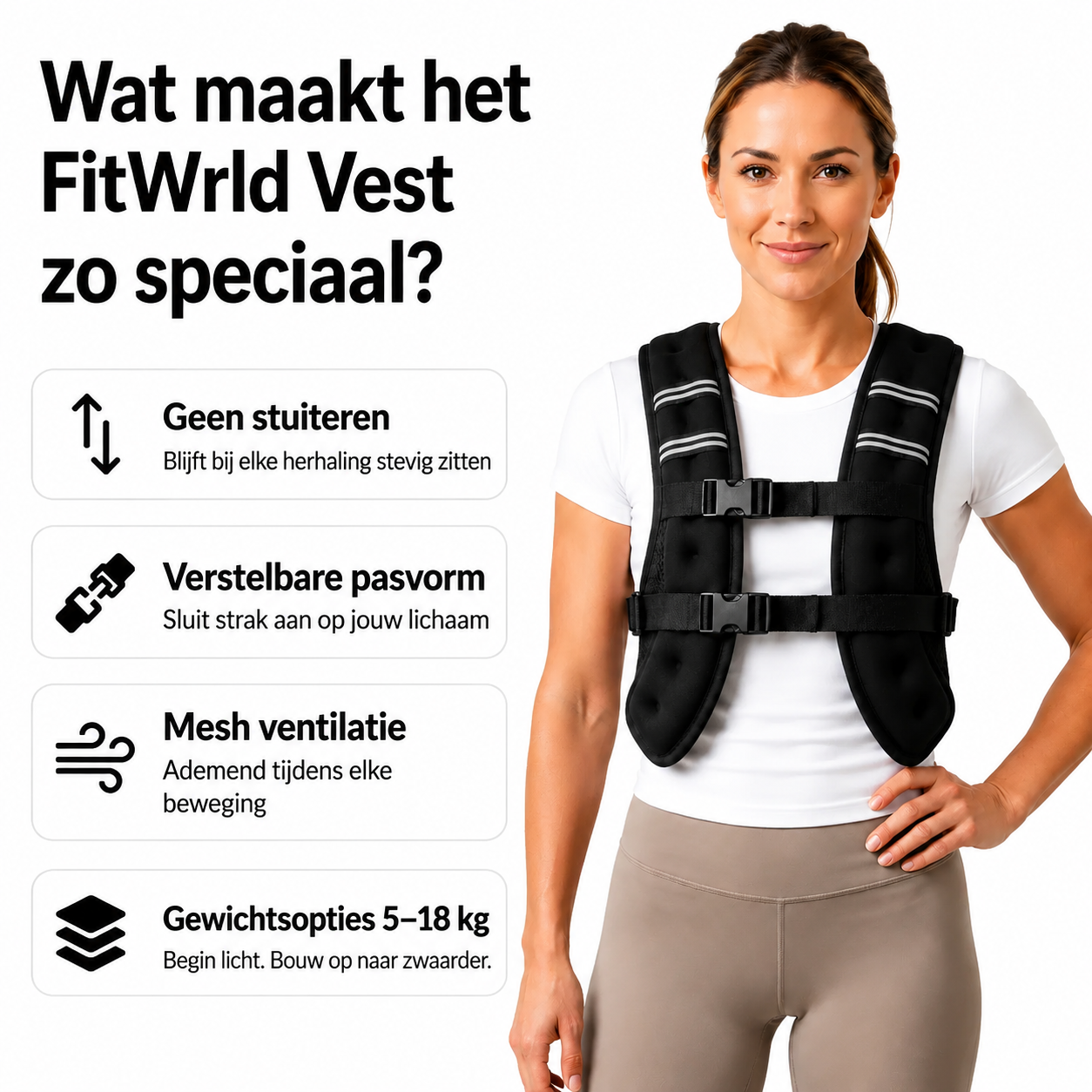 PowerVest Pro | Meer kracht, meer uithoudingsvermogen bij elke training