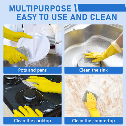 SilverScrub | Herbruikbare Schuursponsdoekjes met Diamantweef