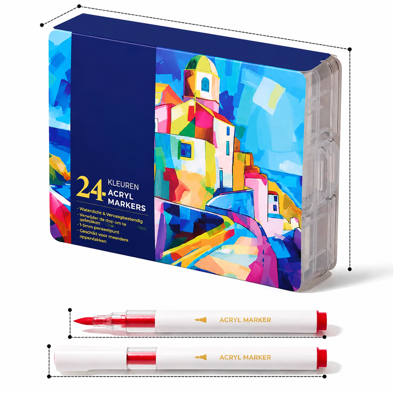 Artevio | Acrylic Paint Markers Set