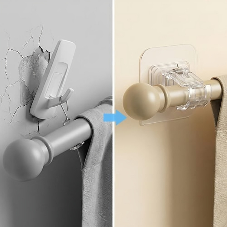ClearGrip | Nooit Meer Een Losrakende Gordijnroede