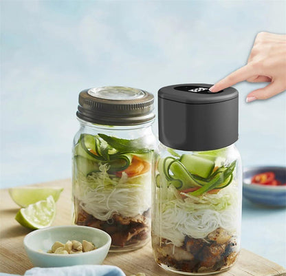 FreshSeal | Elektrische Vacuum Sealer Kit voor Mason Jars