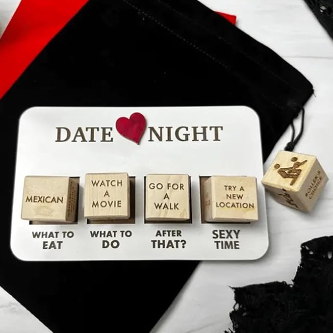 CupidDice | Romantische Date-Nacht Dobbelstenen