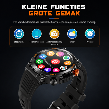 MotionTrack Smartwatch | Houd Grip Op Je Prestaties En Je Dag