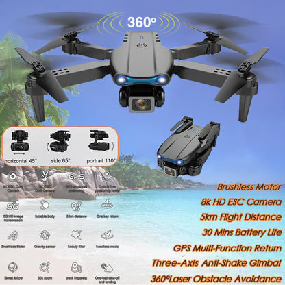 SkyVision Pro | Professionele 4K Dual Camera Drone