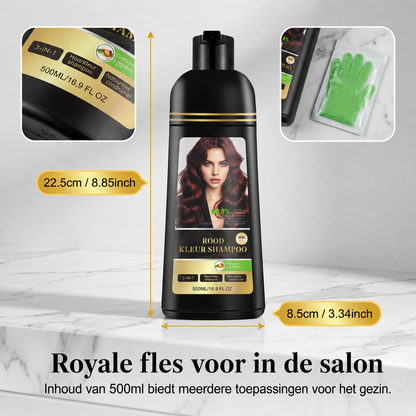 ColorGlow Shampoo | Natuurlijk Gekleurd Haar Zonder Grijze Uitgroei