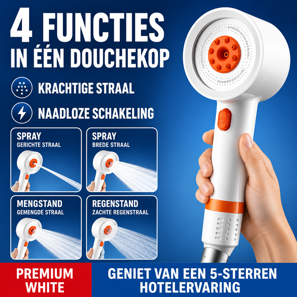 ShowerPure | Krachtige En Schone Douche-ervaring