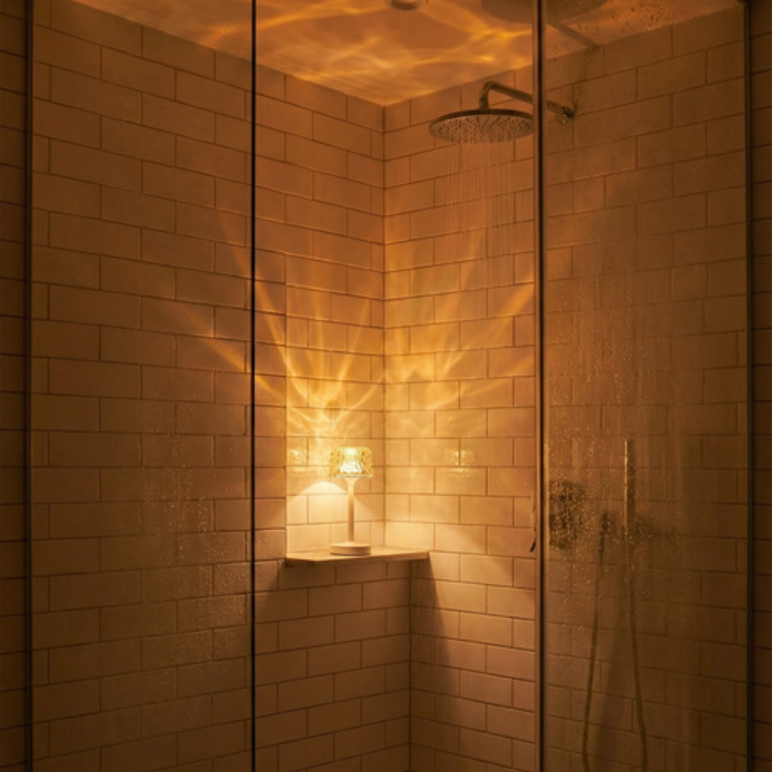 LunaShower | Sfeervolle Projectielamp Voor Douche & Bad