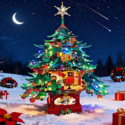 FestivaGlow | Verlicht je LEGO Kerstboom met Warme Feestelijke Glans